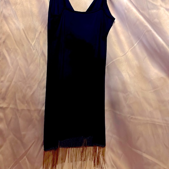 ODB- Olivia’s Daisy Bodycon with gold bead fringe puts the yay in that shimmy - Picture 5 of 7